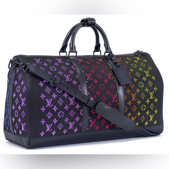 Louis Vuitton Monogram Light Up Keepall Bandouliere - Picture 1 of 14
